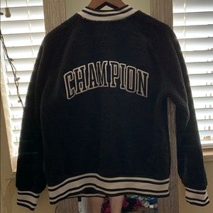 Sherpa champion varsity jacket